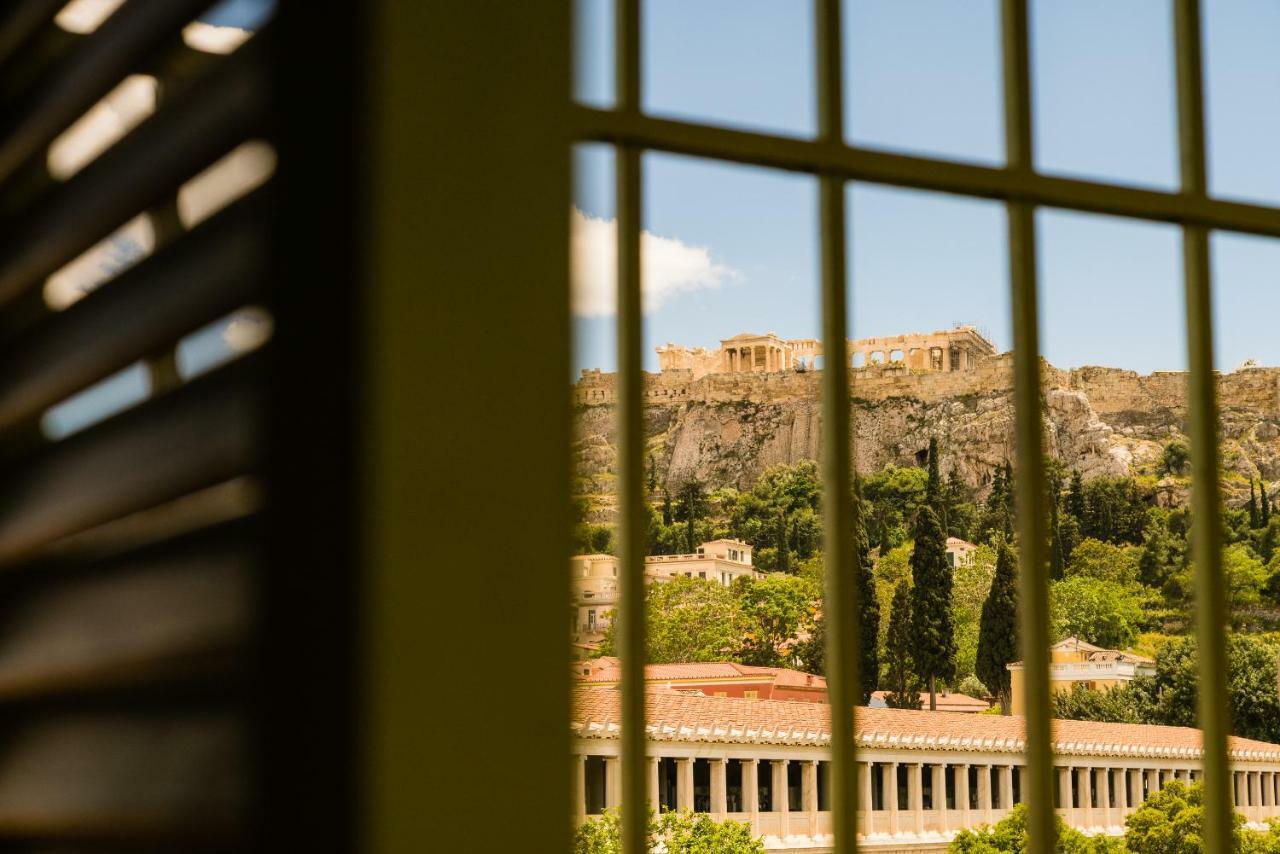 Ch Adrianou Suites Athena Bagian luar foto